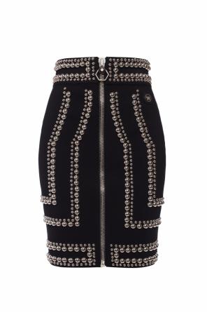 'studs silver' skirt, zdjęcie 1 'studs silver' skirt od Philipp Plein